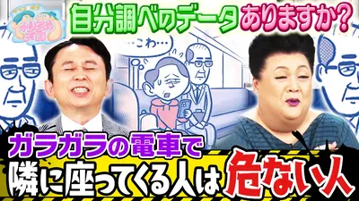 マツコ＆有吉 かりそめ天国 10月24日(金)放送分 自分調べのデータ