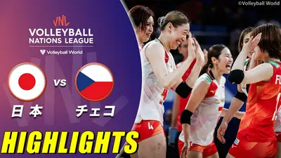 バレーボールネーションズリーグ2026 小川智大 スーパープレー集（中国