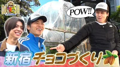 ザ！鉄腕！DASH!! 2月15日(日)放送分 真冬の新宿で奇跡のカカオ栽培