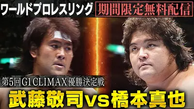 ワールドプロレスリング 1995年放送 【第5回G1 CLIMAX優勝決定戦】武藤