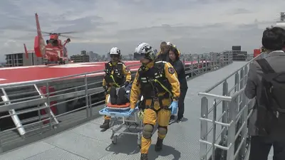 日テレNEWS NNN 6月16日(火) 10:13 新たに稼働を開始した病棟で消防