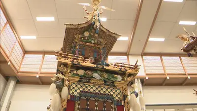 日テレNEWS NNN 6月26日(金) 9:28 小学生が祭屋台に特別乗車 岐阜