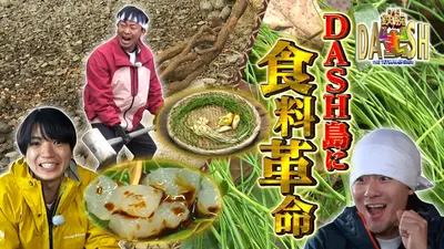 ザ！鉄腕！DASH!! 2月8日(日)放送分 島の未開拓エリア大冒険SP!歴史を