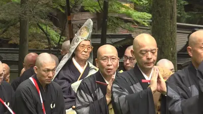 日テレNEWS NNN 9月11日(金) 20:00 曹洞宗大本山永平寺 羽仁素道新貫首