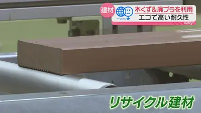 ABS news every. 6月2日(火)放送分 木質バイオマスの木くずを建材に