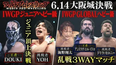 ワールドプロレスリング 6月20日(土)放送分 新日本プロレス大阪夏の陣