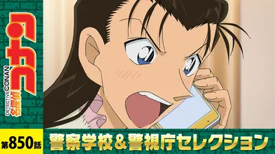 名探偵コナン 2017年放送 婚姻届のパスワード（後編）｜アニメ