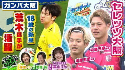 KICK OFF! KANSAI 4月26日(日)放送分 ＃152「ガンバ大阪18歳の新守護神
