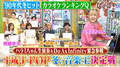 ぽかぽか 2月12日(木)放送分 木曜（1）冬の平成J－POP音楽王決定戦