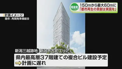 「都市再生・再開発の税実務」 日テレNEWS NNN 6月30日(火) 20:25 【再開発】新潟三越跡地の複合ビル
