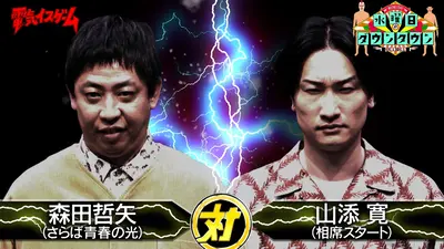 水曜日のダウンタウン 1月7日(水)放送分 電気イスゲーム2025「森田哲矢